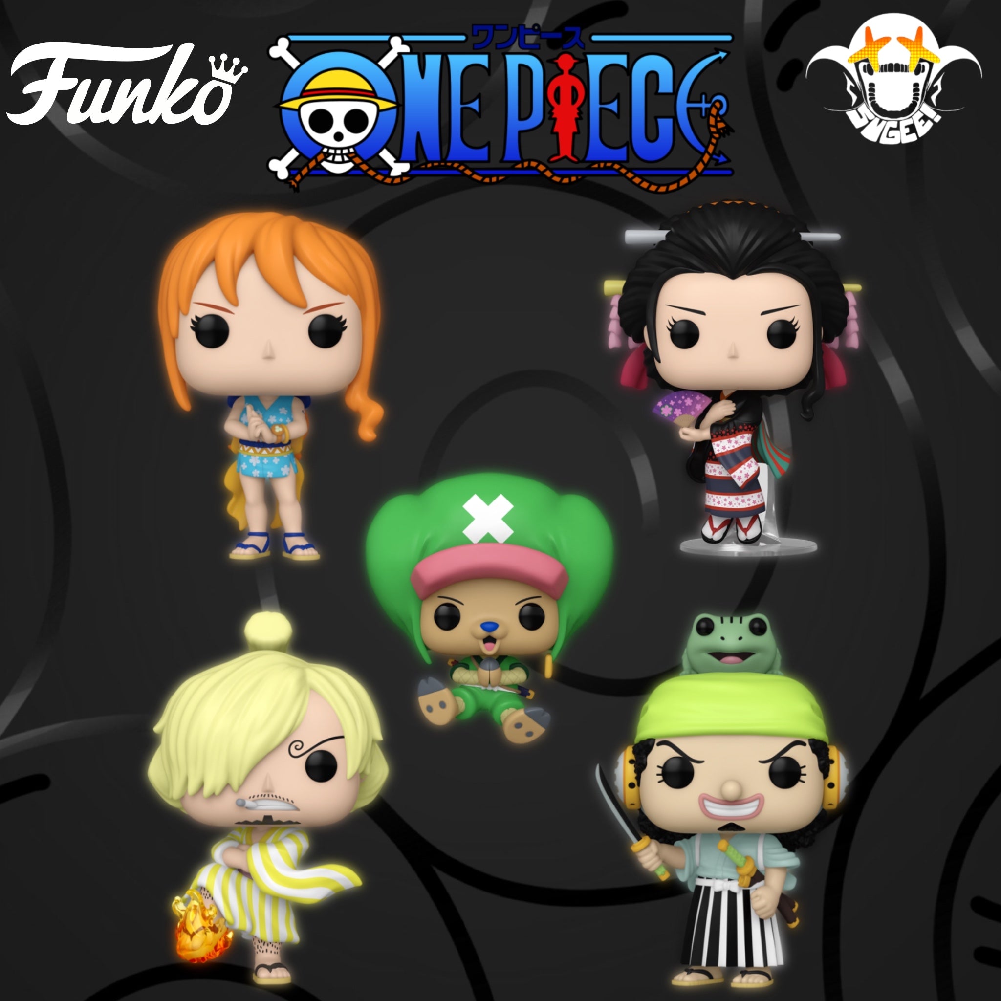 One Piece Wano Bundle (5 Funko Pop!)