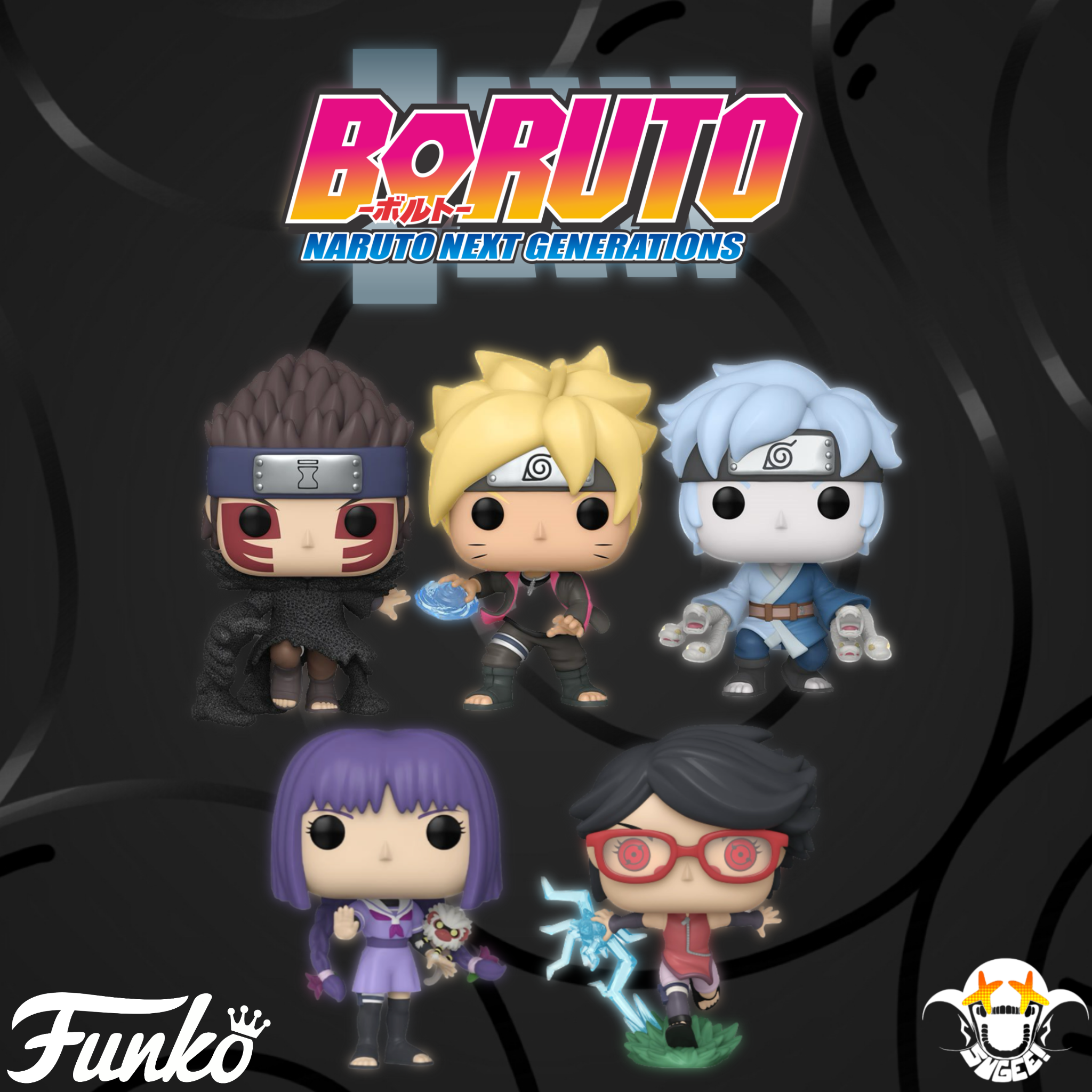 Boruto Bundle (5 Funko Pops!)