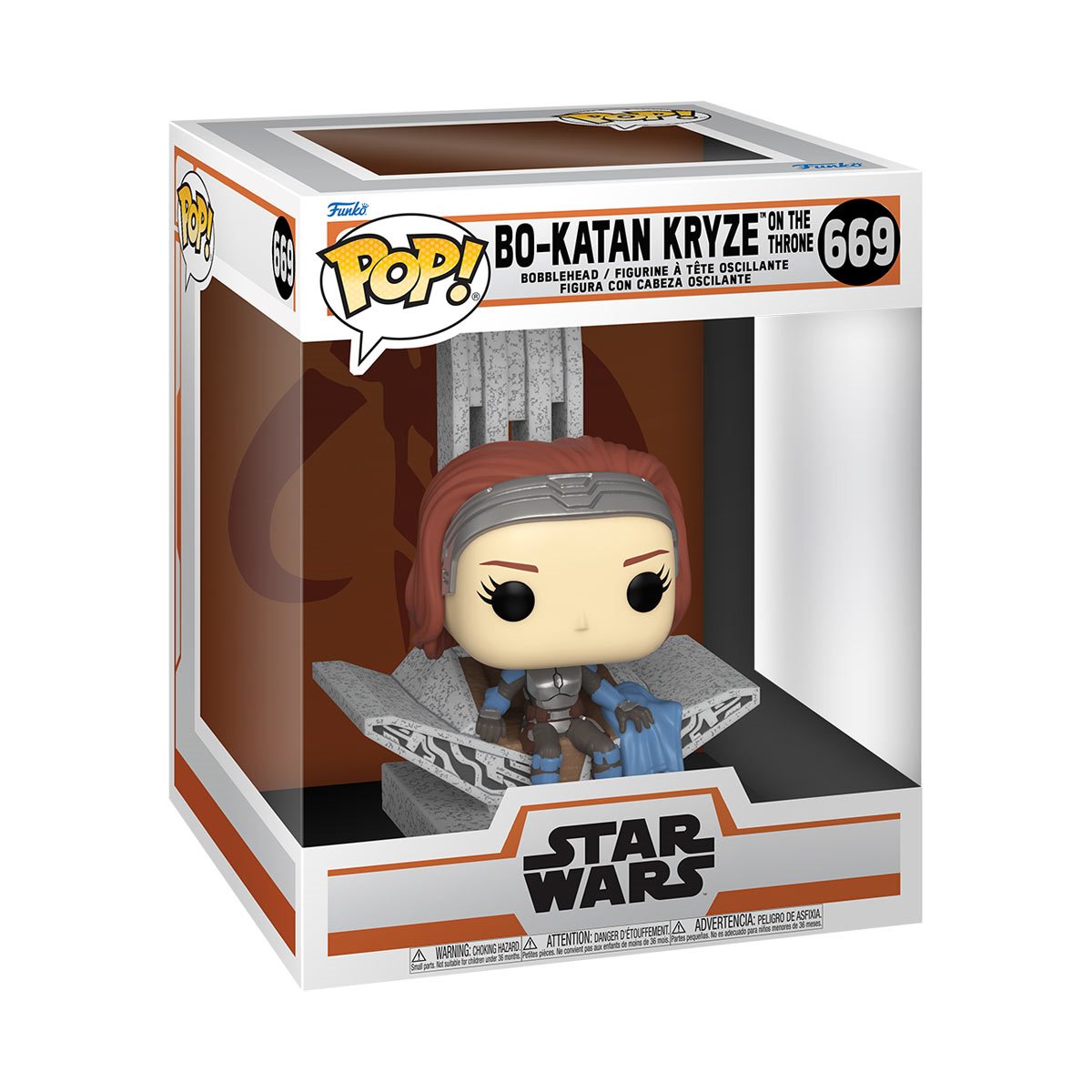 Star Wars The Mandalorian Bo-Katan Kryze on the Throne Deluxe