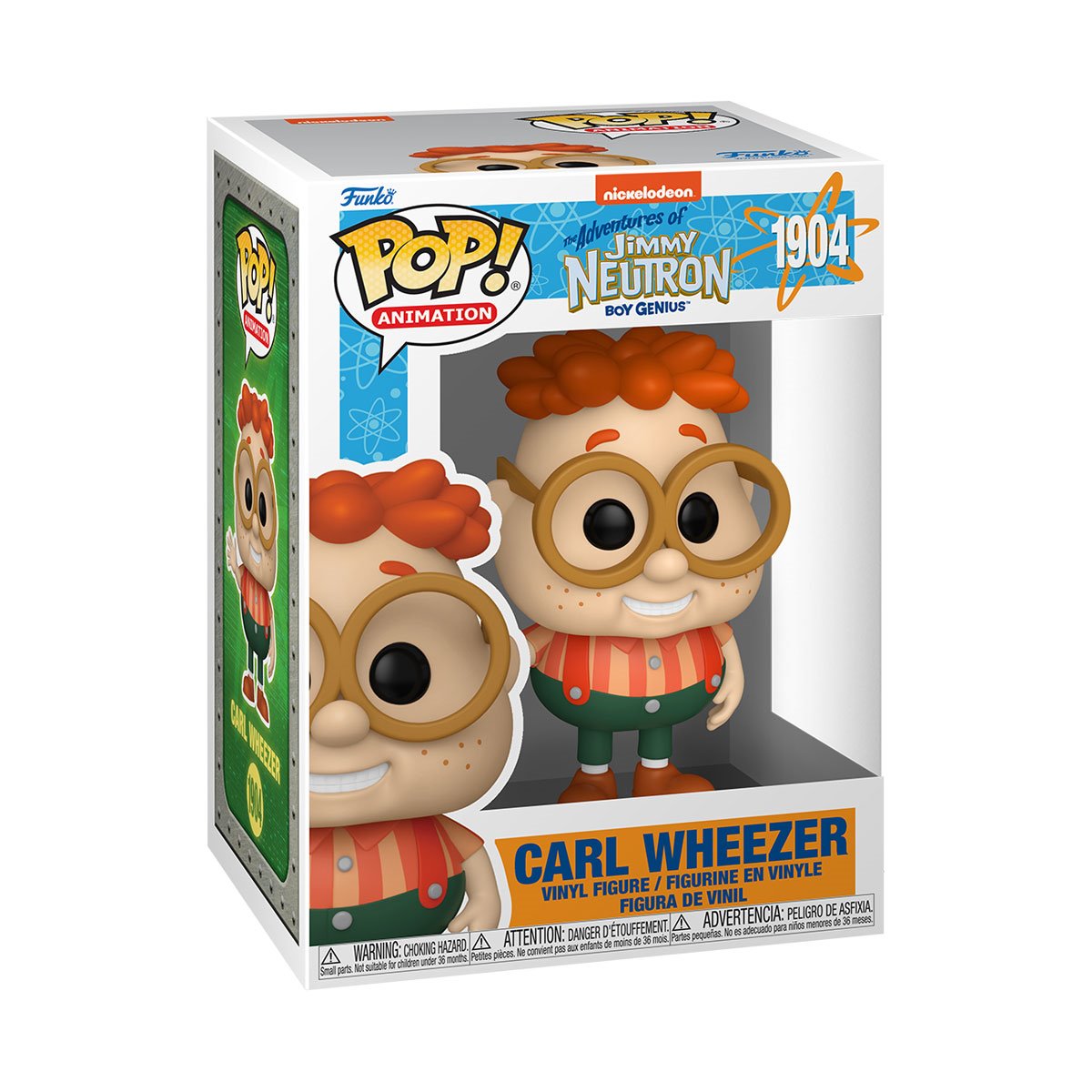 The Adventures of Jimmy Neutron Boy Genius Carl Wheezer (Pre-Order!)