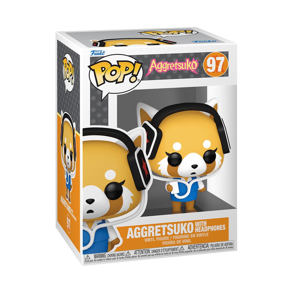 Sanrio Aggretsuko with Headphones (Pre-Order!)