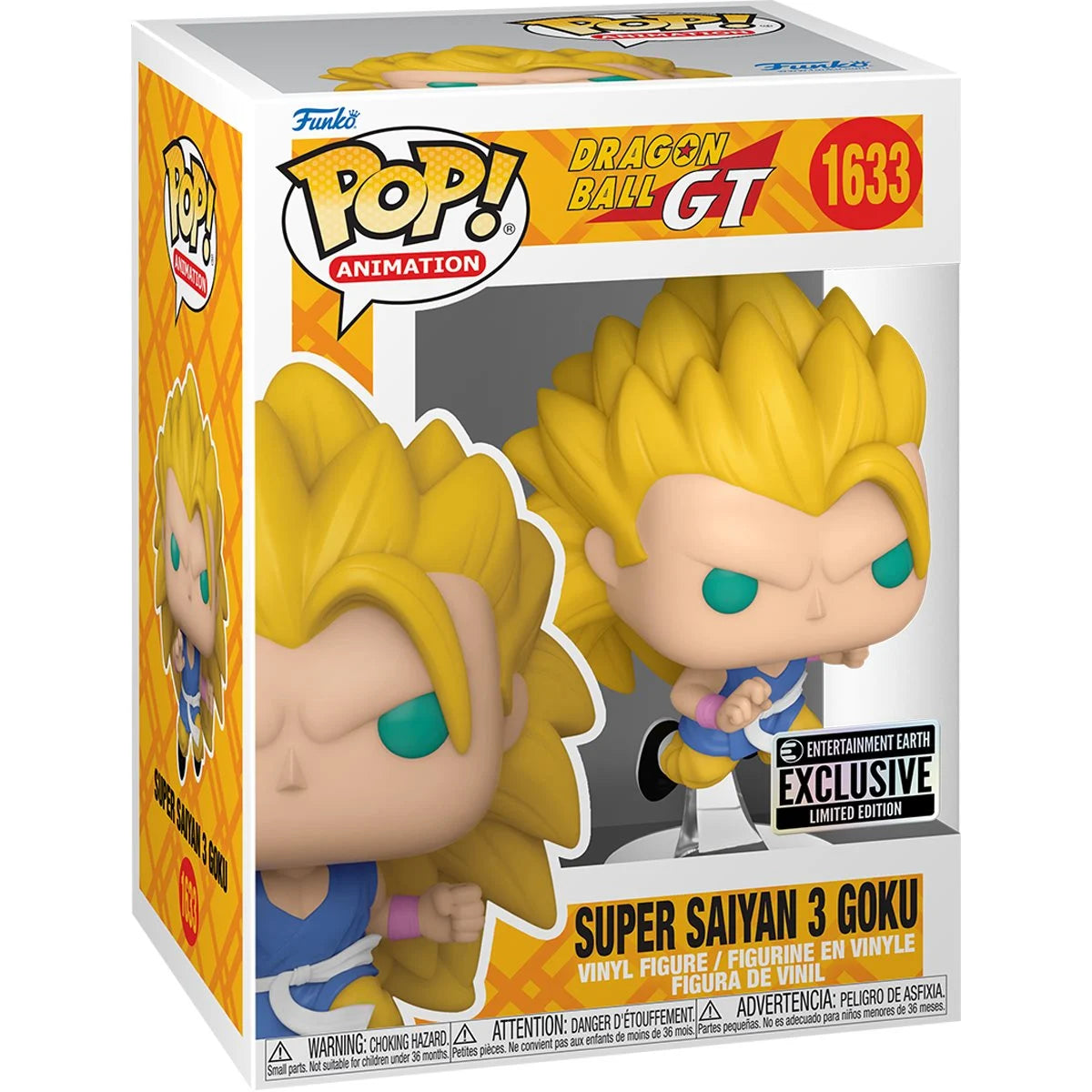 Dragon Ball GT Super Saiyan 3 Goku Entertainment Earth Exclusive