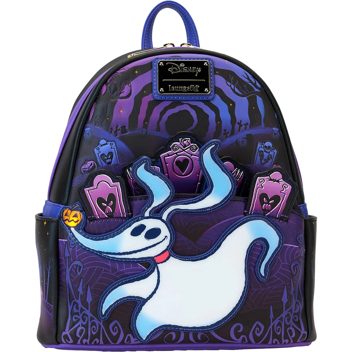 The Nightmare Before Christmas Zero and Jack Light-Up Mini Backpack