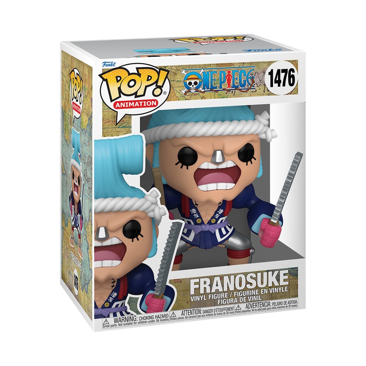 One Piece Franosuke (Franky) Wano 6-Inch