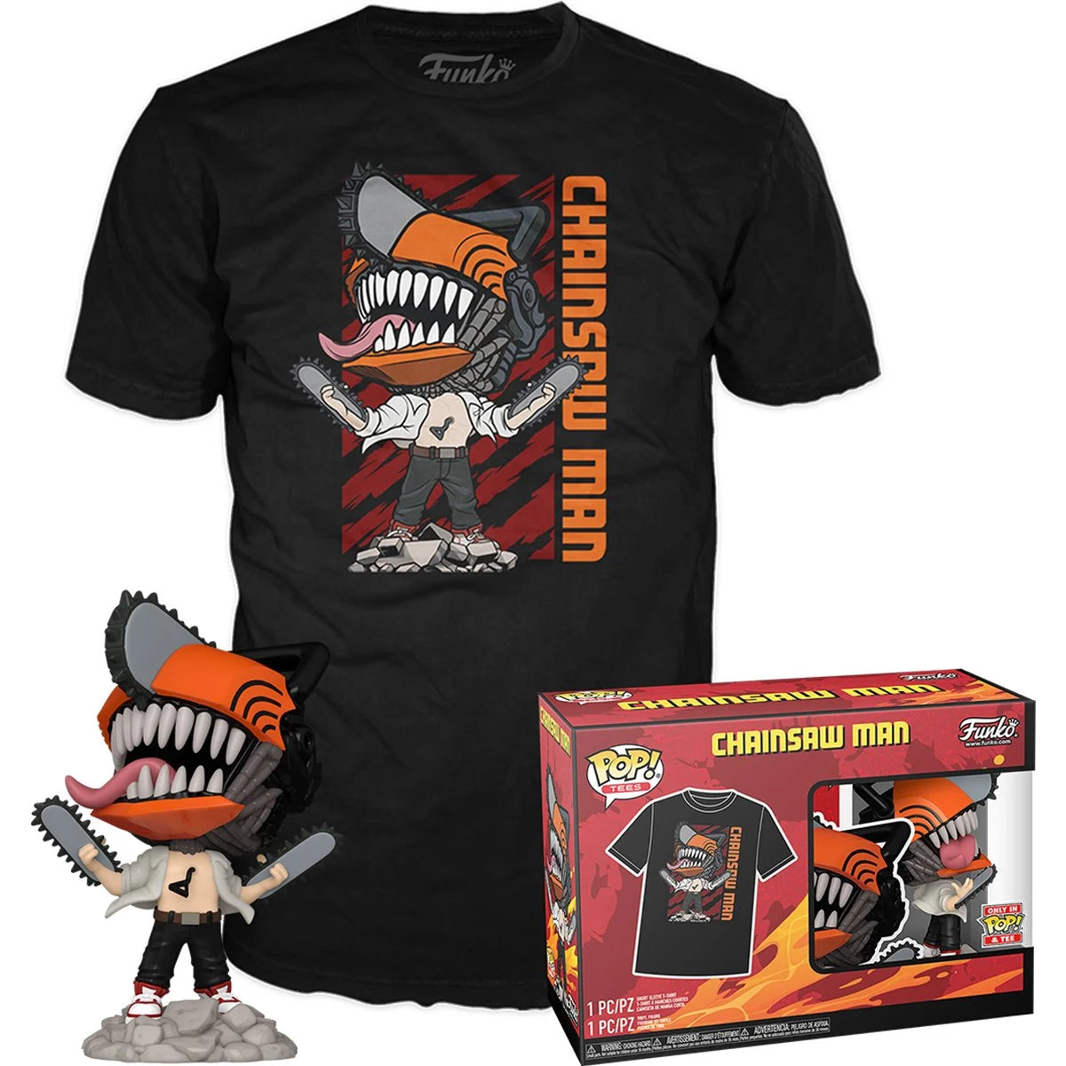 Chainsaw Man T-Shirt 2-Pack (Pre-Order!)