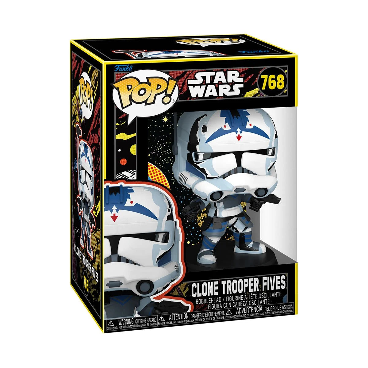 Star Wars: The Clone Wars Clone Trooper Fives (Retro) (Pre-Order!)