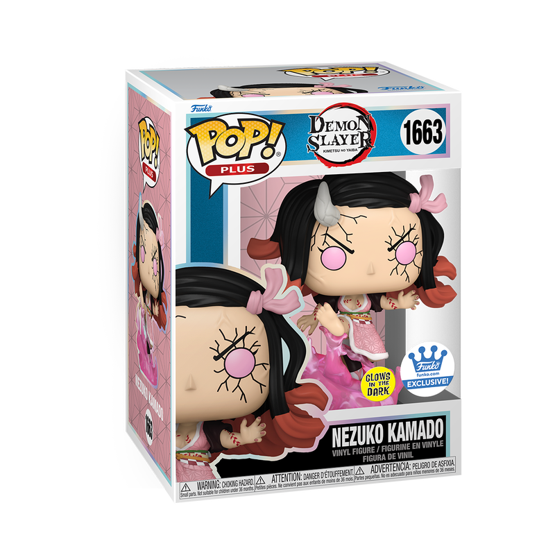 Demon Slayer Nezuko Kamado (Demon Form - Blood Demon Art) GITD Funko Shop Exclusive