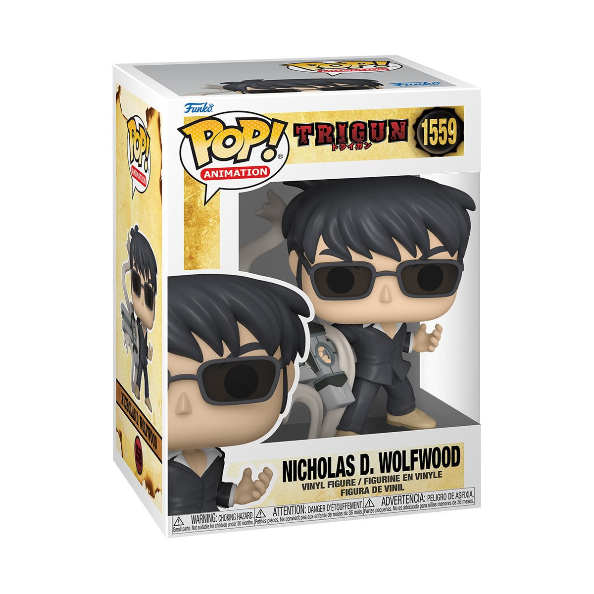 Trigun Nicholas D. Wolfwood with Punisher