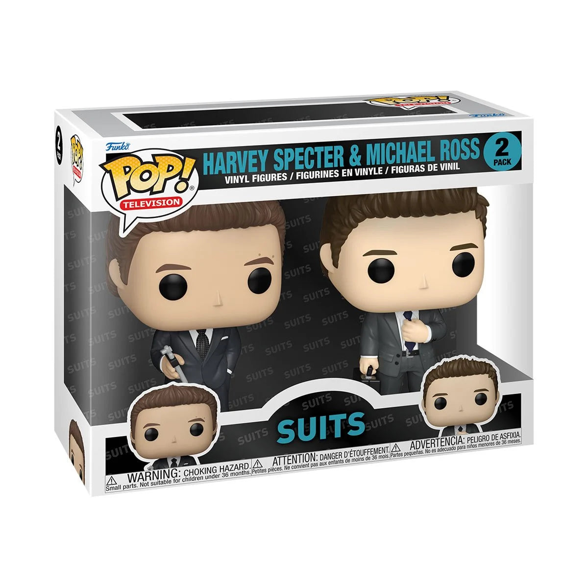 Suits Harvey Specter and Michael Ross 2-Pack (Pre-Order!)