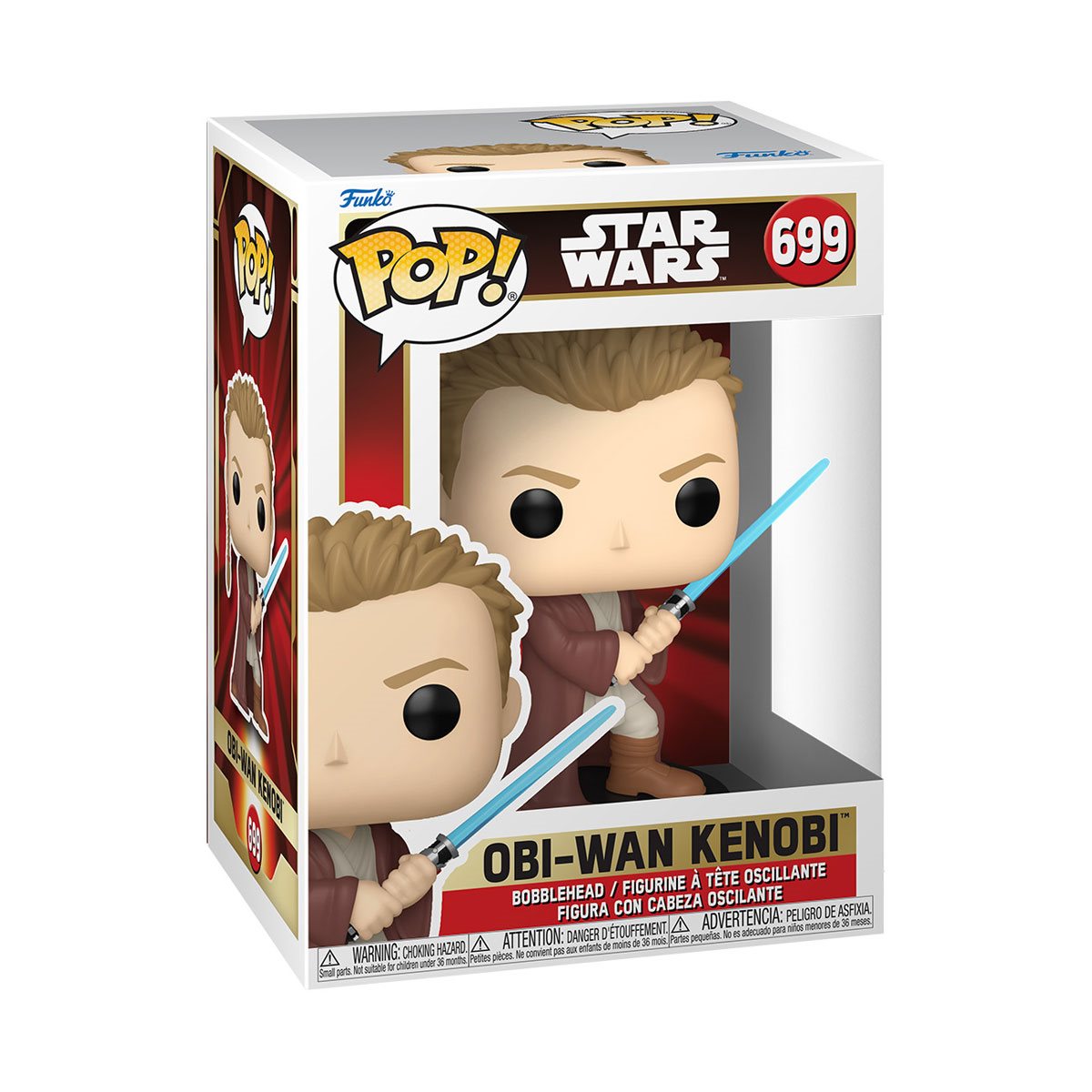 Star Wars: Episode I - The Phantom Menace Obi-Wan Kenobi with Light Saber (Young)