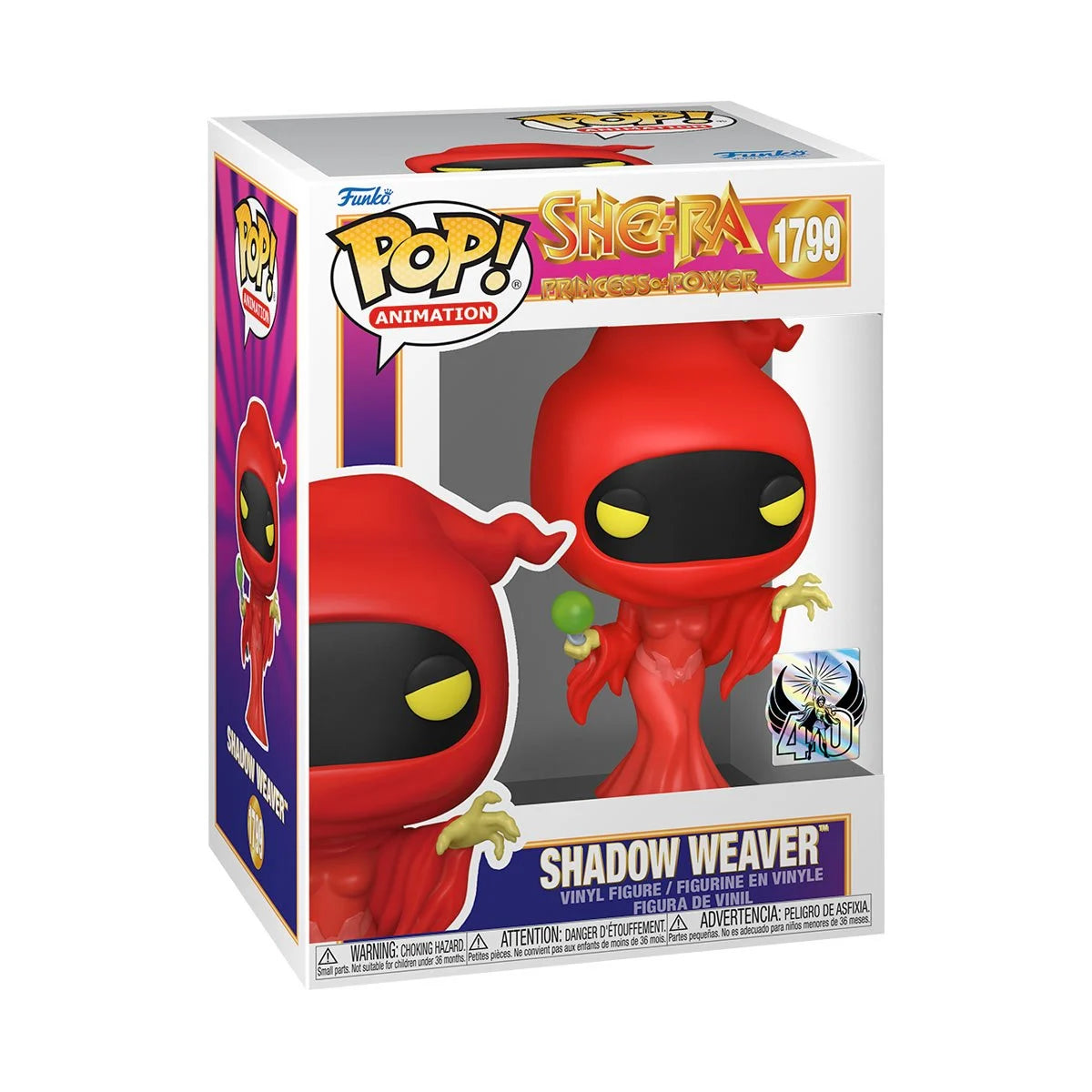 She-Ra: Princess of Power 40th Anniversary Shadow Weaver (Pre-Order!)