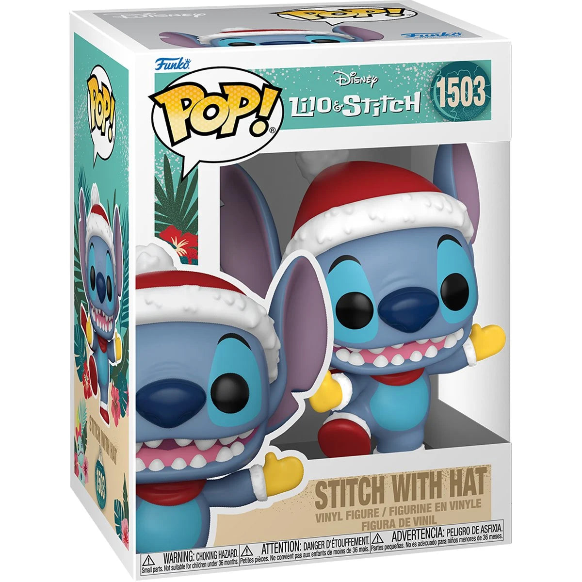 Lilo & Stitch Holiday Stitch with Hat (Pre-Order!)