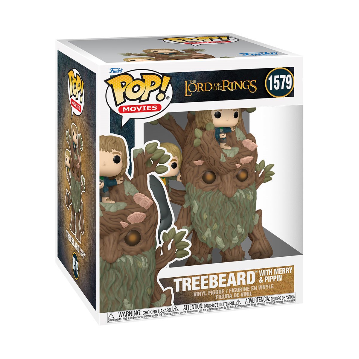 The Lord of the Rings Treebeard with Merrry and Pippin Super 6-inch (Pre-Order!)