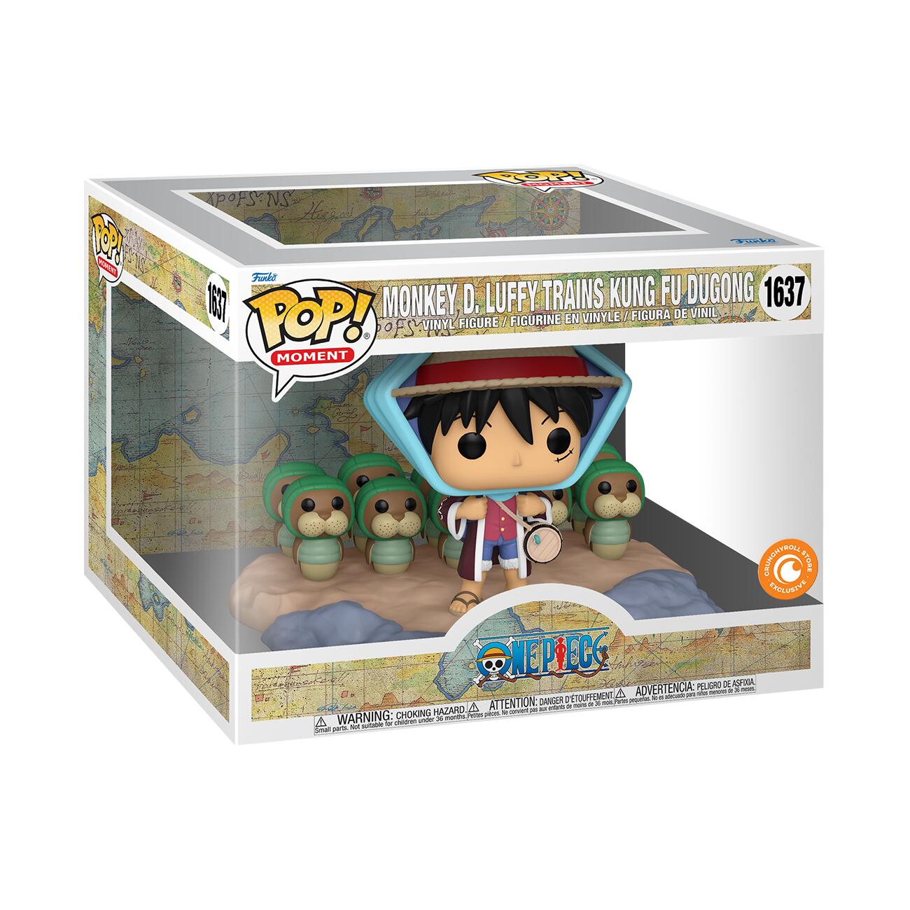 One Piece Monkey D Luffy trains Kung Fu Dugon Crunchyroll Exclusive