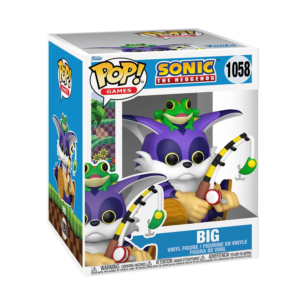 Sonic the Hedgehog Big Super 6-Inch (Pre-Order!)