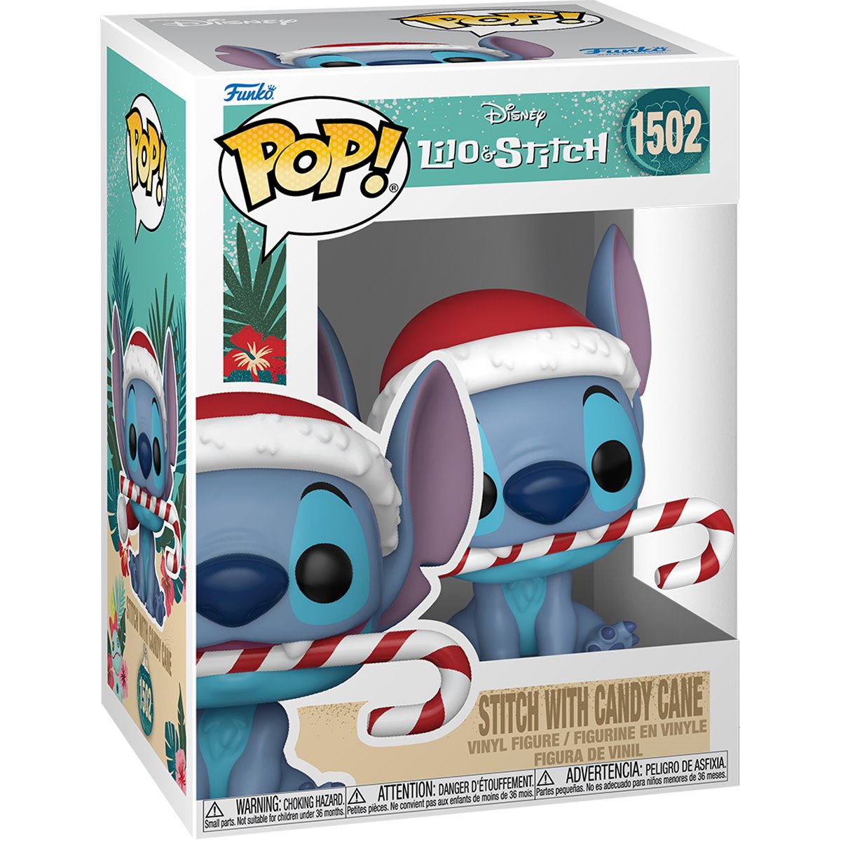 Lilo & Stitch Holiday Stitch with Candy Cane (Pre-Order!)