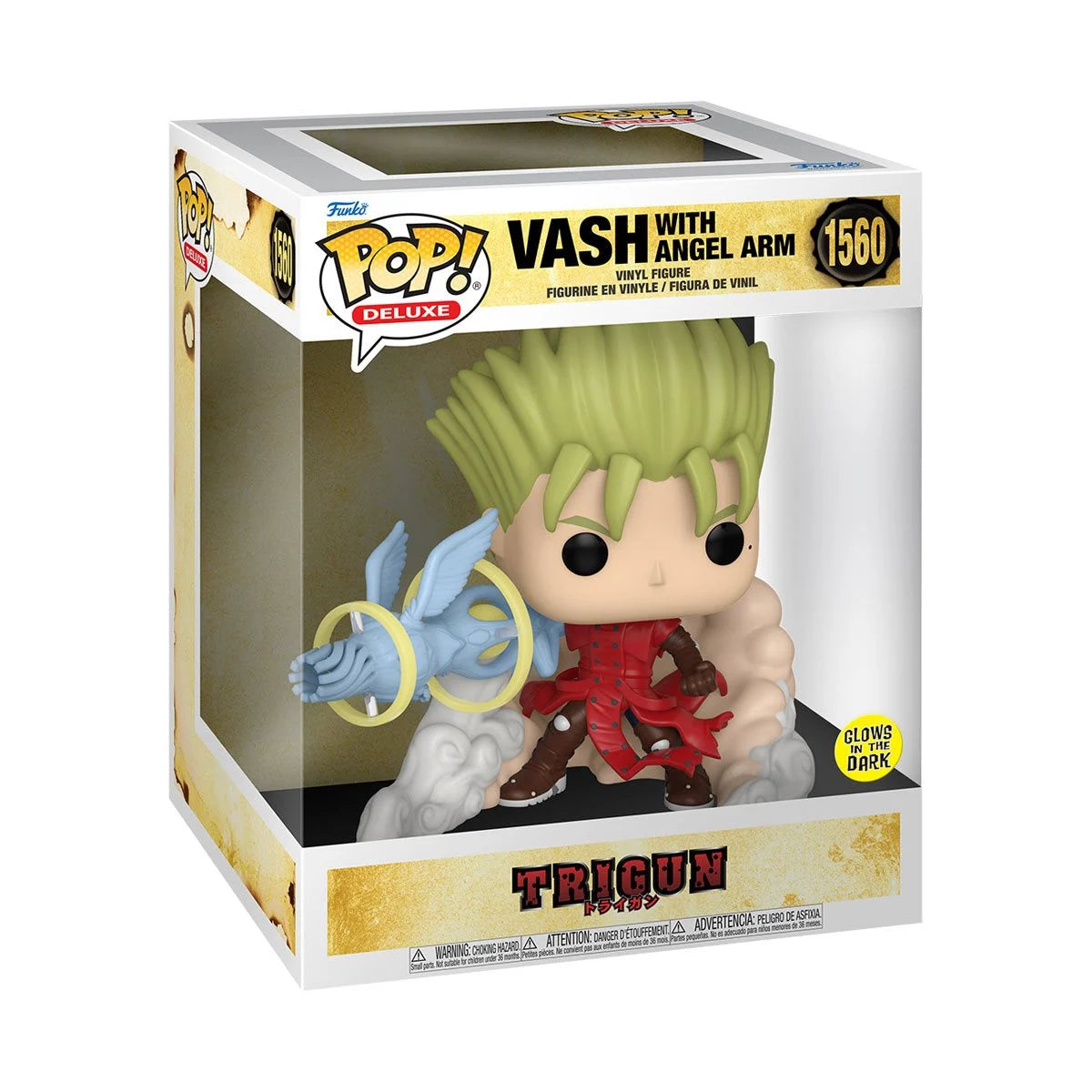 Trigun Vash with Angel Arm GITD Deluxe