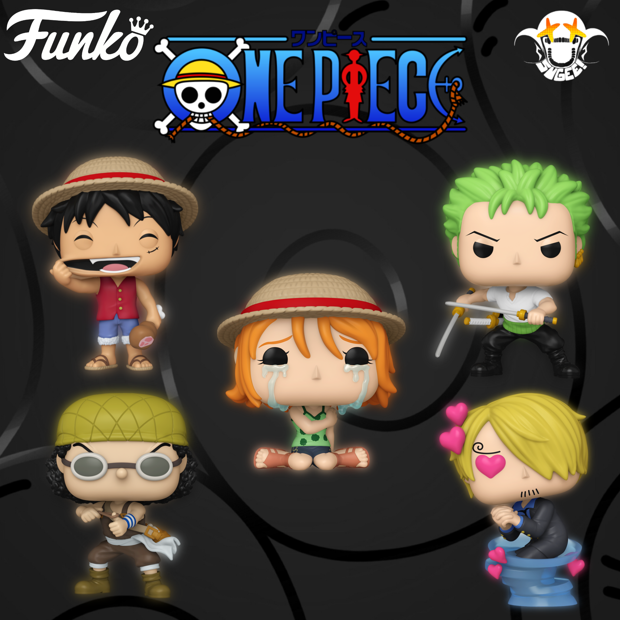 One Piece East Blue (5 Funko Pops!) (Pre-Order!)