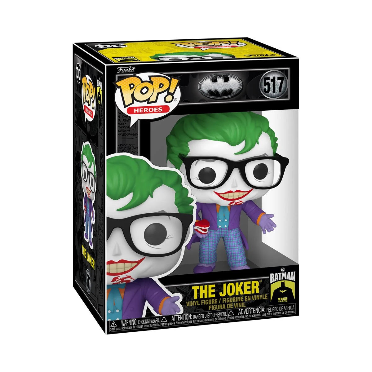 DC Batman 85th Anniversary The Joker (with Teeth)