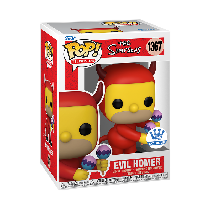 The Simpsons Evil Homer Funko Shop Exclusive