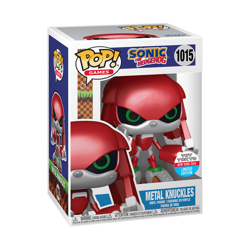 Sonic The Hedgehog Metal Knuckles Fall Convention Exclusive