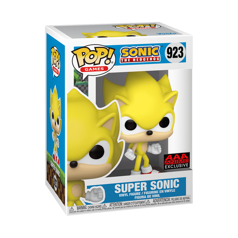 Sonic The Hedgehog Super Sonic AAA Anime Exclusive