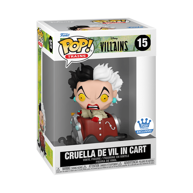 Disney Villains Cruella De Vil in Cart Funko Shop Exclusive