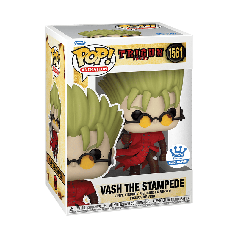 Trigun Vash the Stampede with Punisher Cross Funko Shop Exclusive