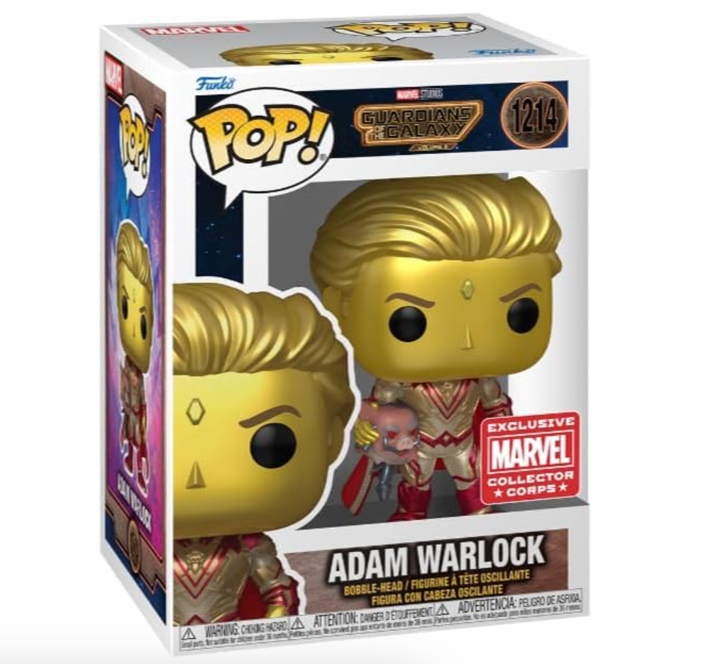 Marvel Guardian's of the Galaxy Adam Warlock Collector Corps Exclusive