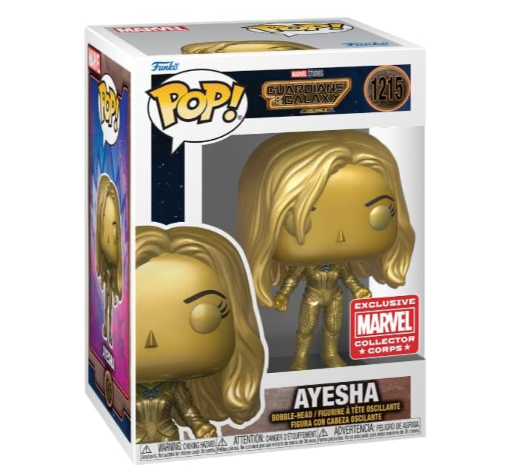 Marvel Guardian's of the Galaxy Ayesha Collector Corps Exclusive