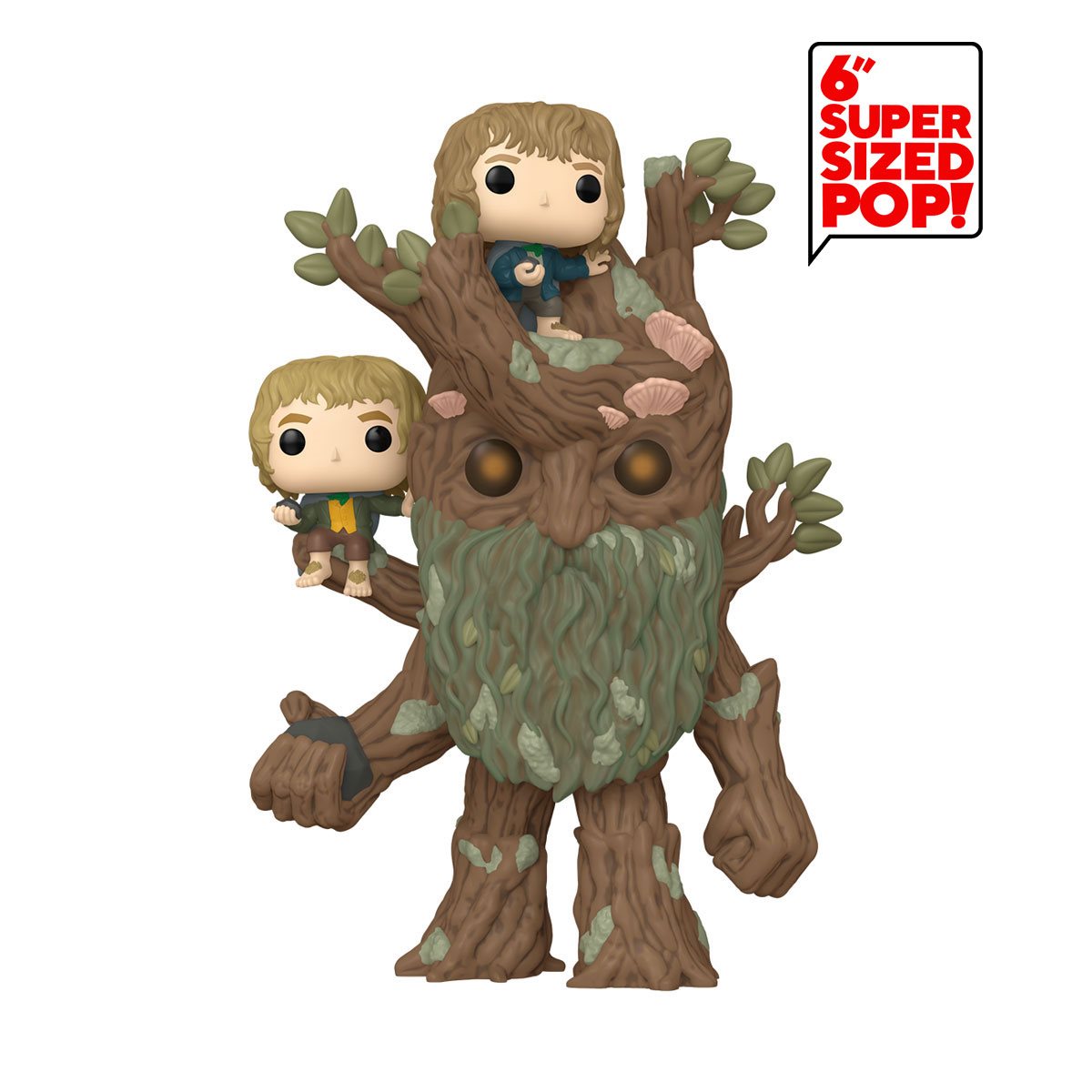 The Lord of the Rings Treebeard with Merrry and Pippin Super 6-inch (Pre-Order!)