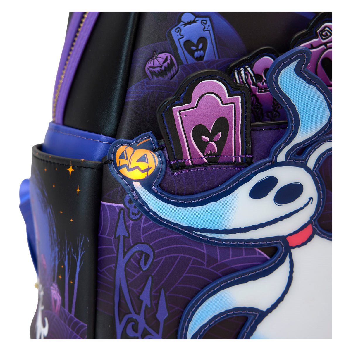 The Nightmare Before Christmas Zero and Jack Light-Up Mini Backpack