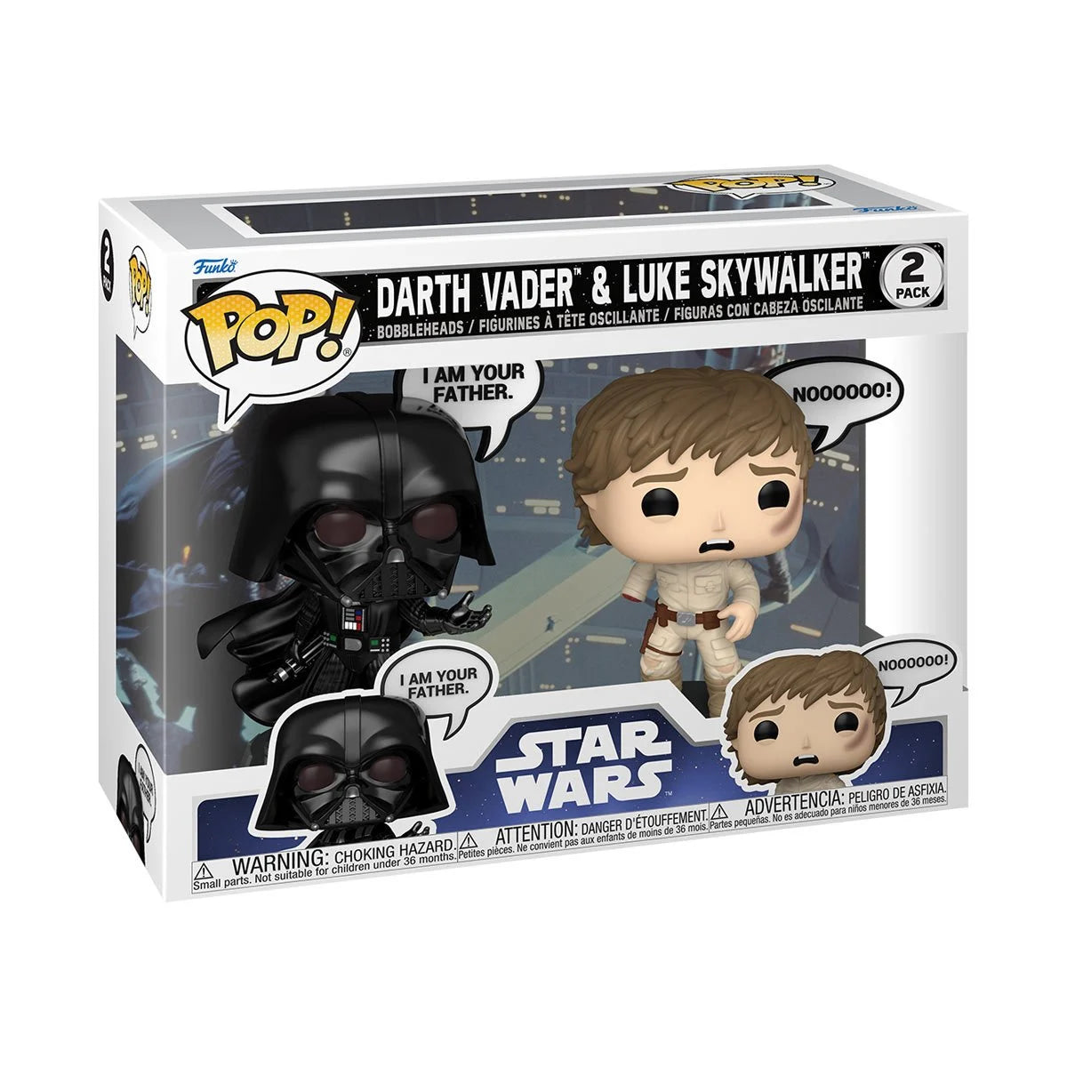 Star Wars Darth Vader & Luke Skywalker 2-Pack (Pre-Order!)