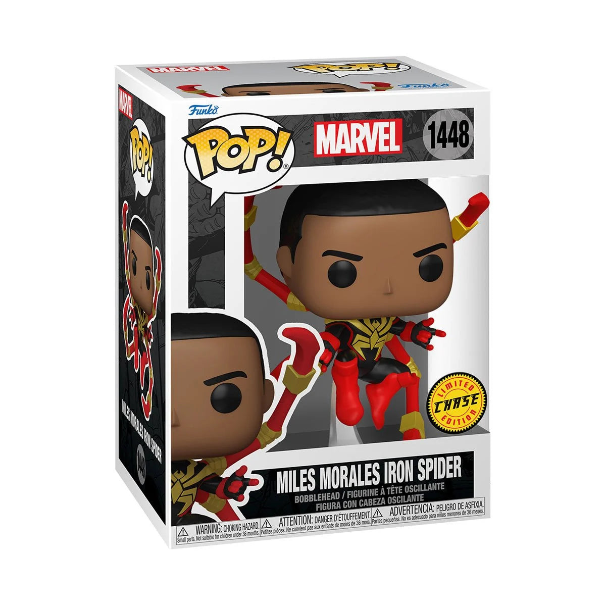 Marvel Spider-Man Comics Miles Morales Iron Spider (Pre-Order!) (Chase Bundle)