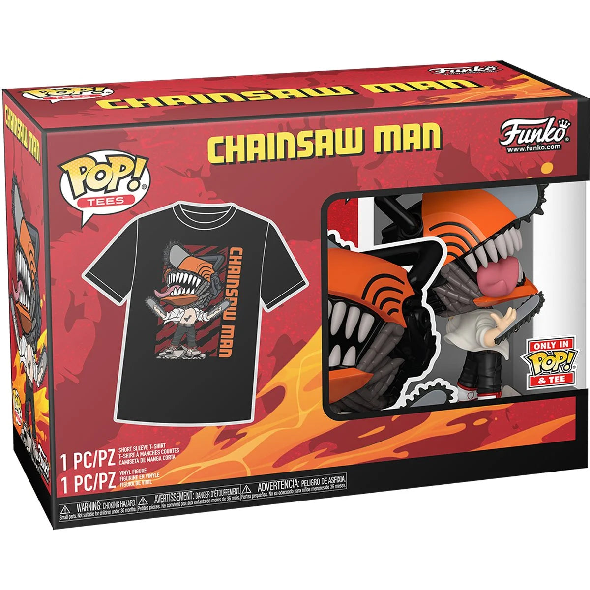 Chainsaw Man T-Shirt 2-Pack (Pre-Order!)