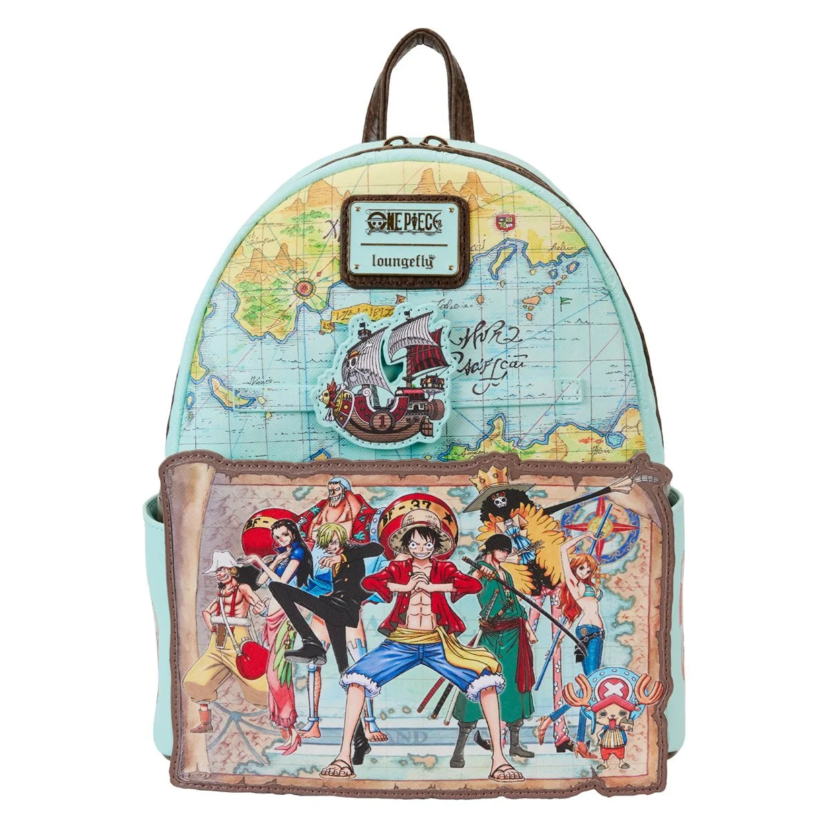 One Piece Luffy Gang Map Mini Backpack (Pre-Order!)