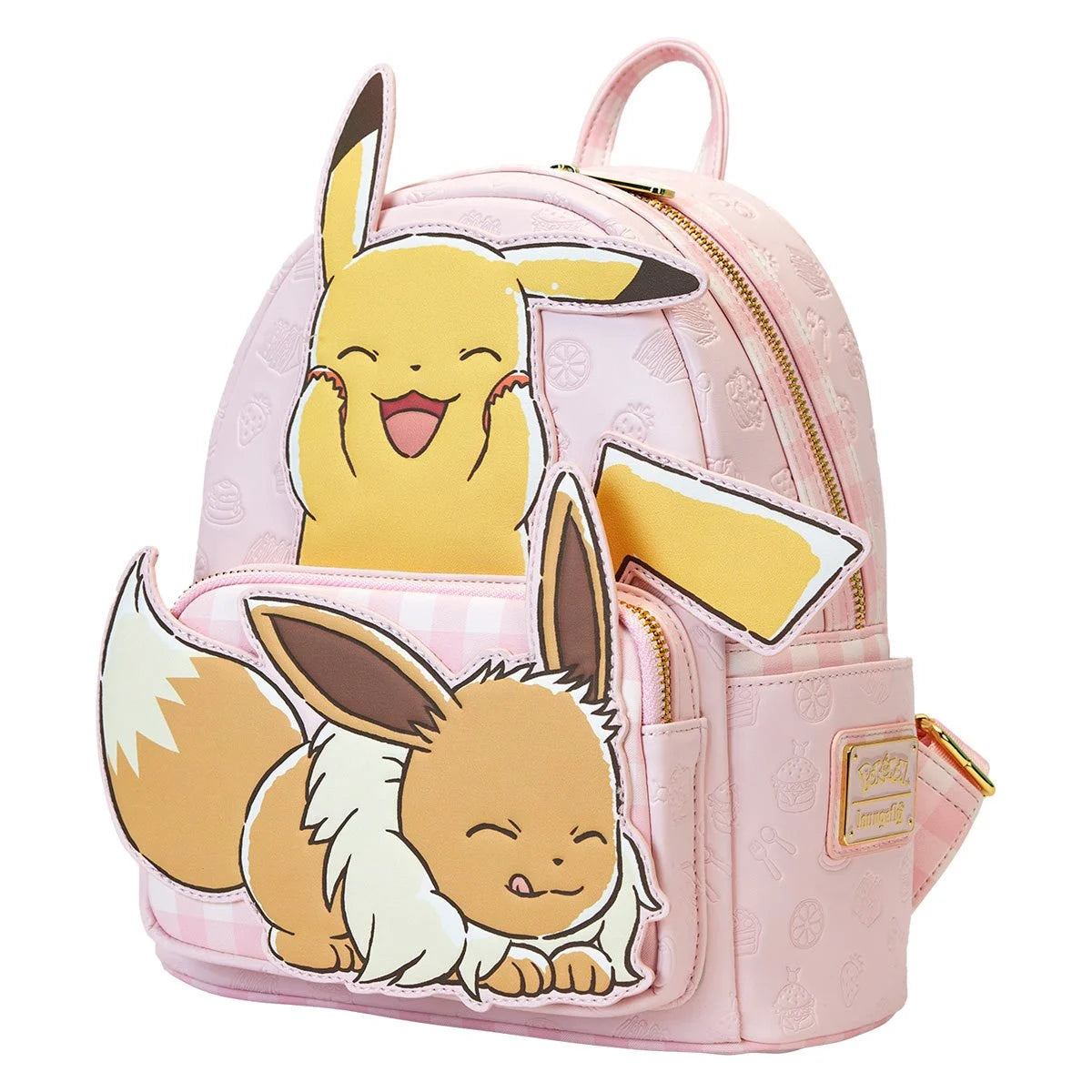 Pokemon Pastel Pikachu and Eevee Mini-Backpack