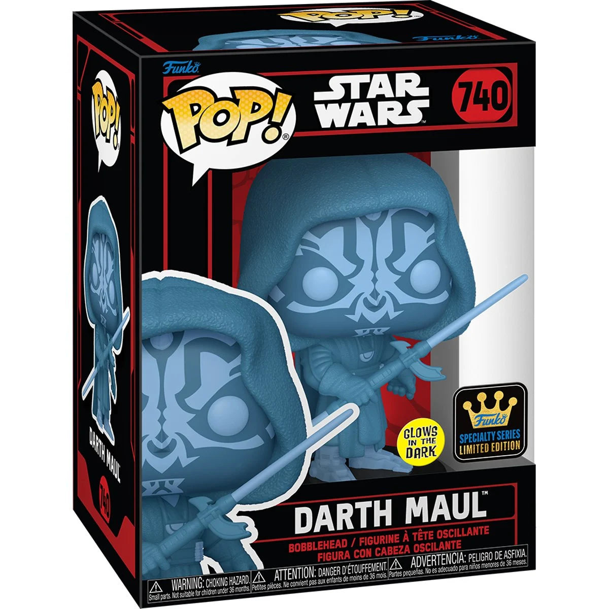 Star Wars Hologram Darth Maul GITD Specialty Series (Pre-Order!)