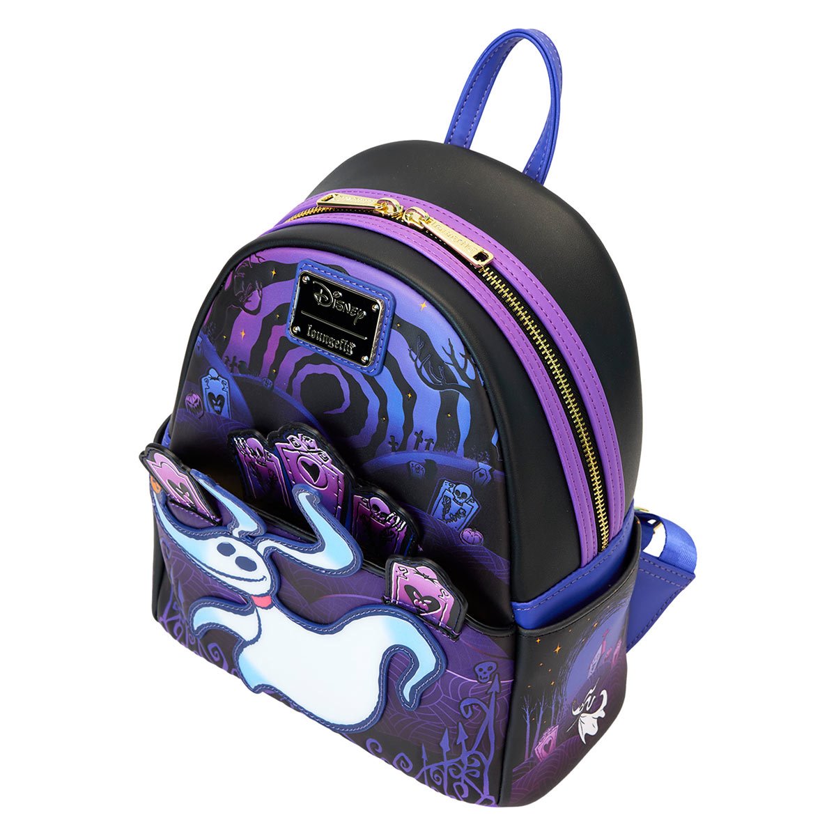 The Nightmare Before Christmas Zero and Jack Light-Up Mini Backpack