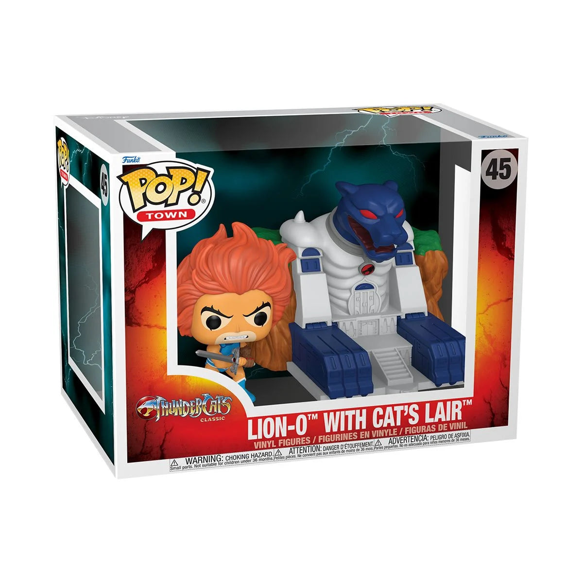 ThunderCats Lion-O with Cat's Lair Town (Pre-Order!)