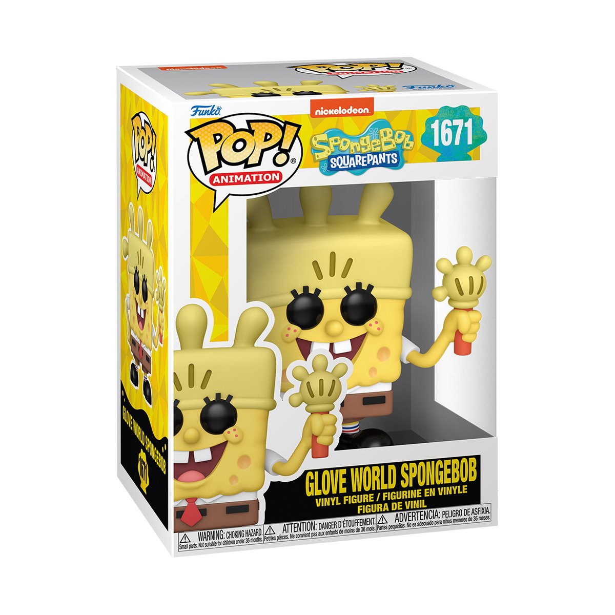 SpongeBob SquarePants 25th Anniversary Glove World SpongeBob