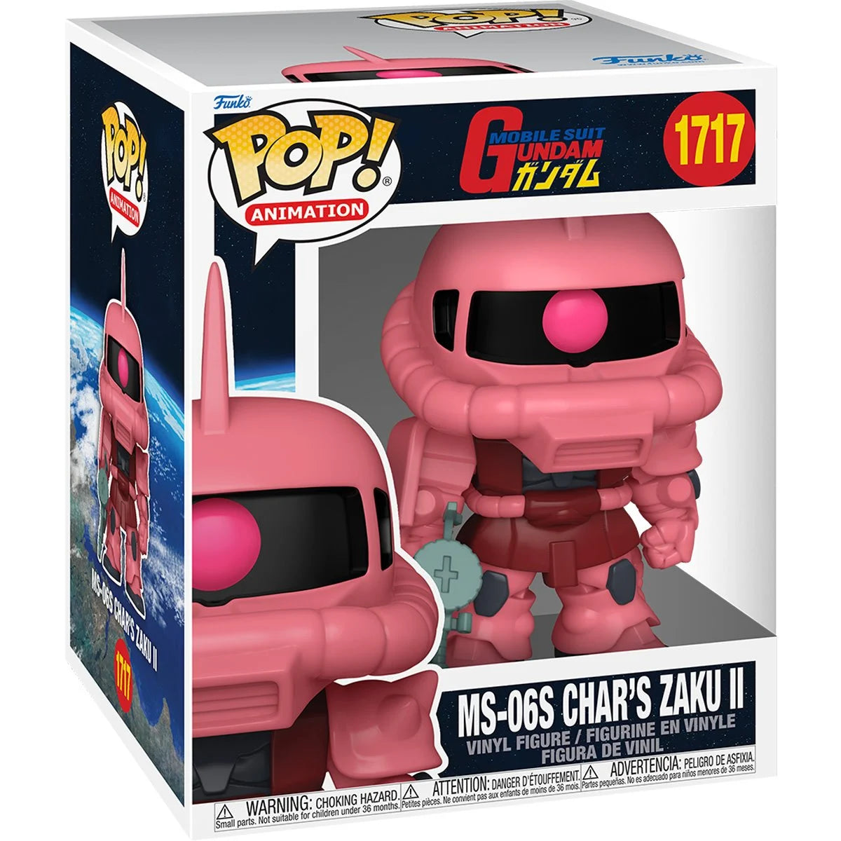 Mobile Suit Gundam MS-06S CHARS ZAKU II 6-inch (Pre-Order!)