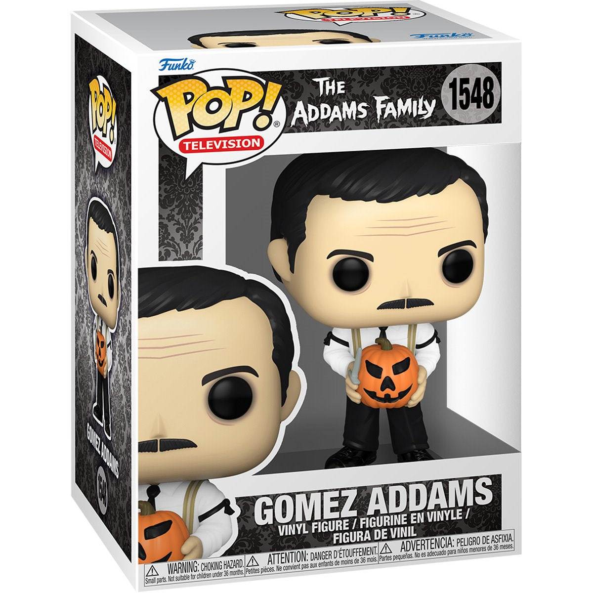 The Addams Family Classic Gomez Addams with Pumpkin (Pre-Order!)