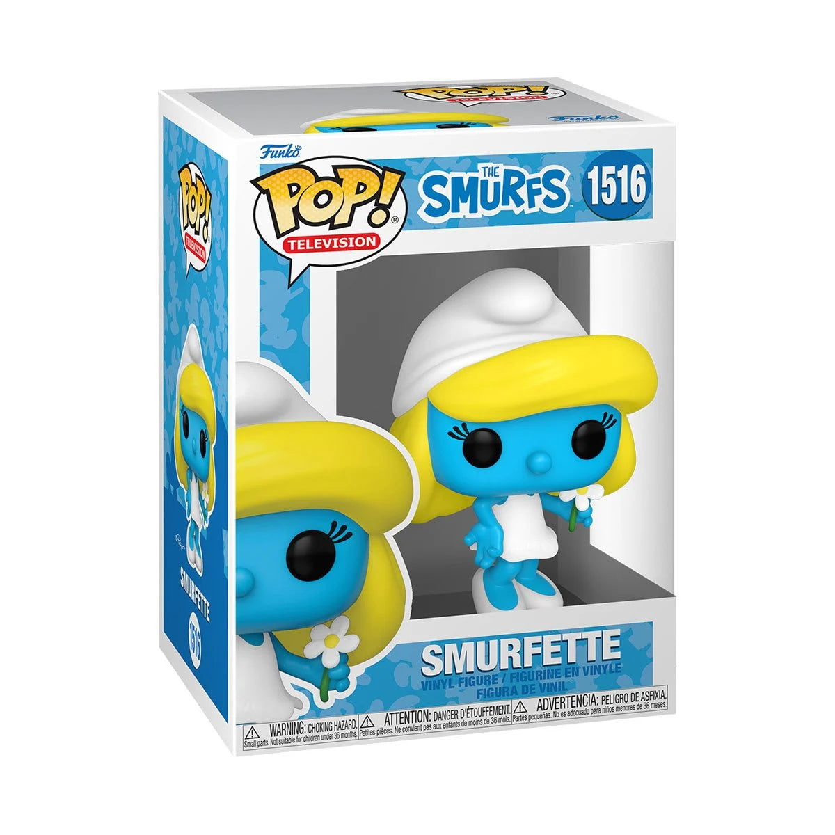 The Smurfs Smurfette with Flower