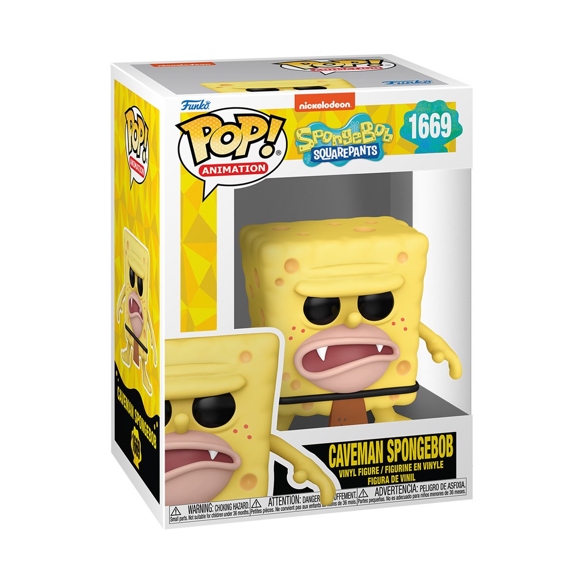 SpongeBob SquarePants 25th Anniversary Caveman SpongeBob