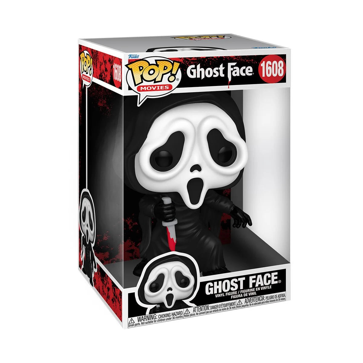 Movies Ghost Face with Knife Jumbo 10-inch