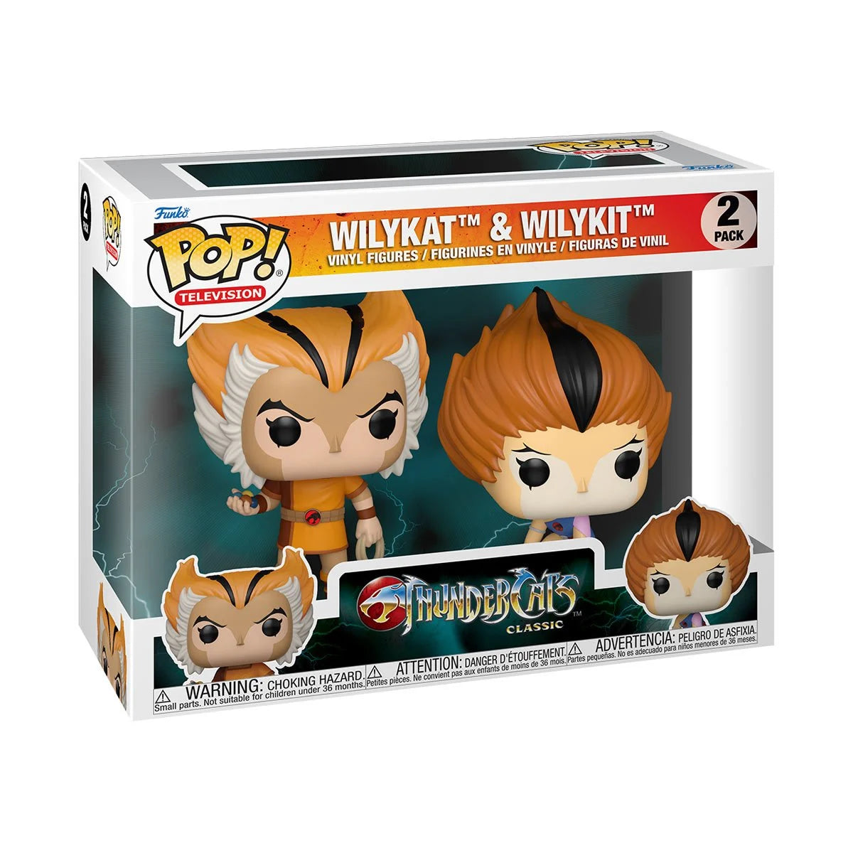 ThunderCats Wilykat and Wilykit 2-pack (Pre-Order!)