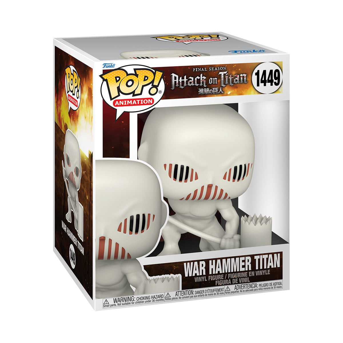 Attack on Titan War Hammer Titan 6-Inch