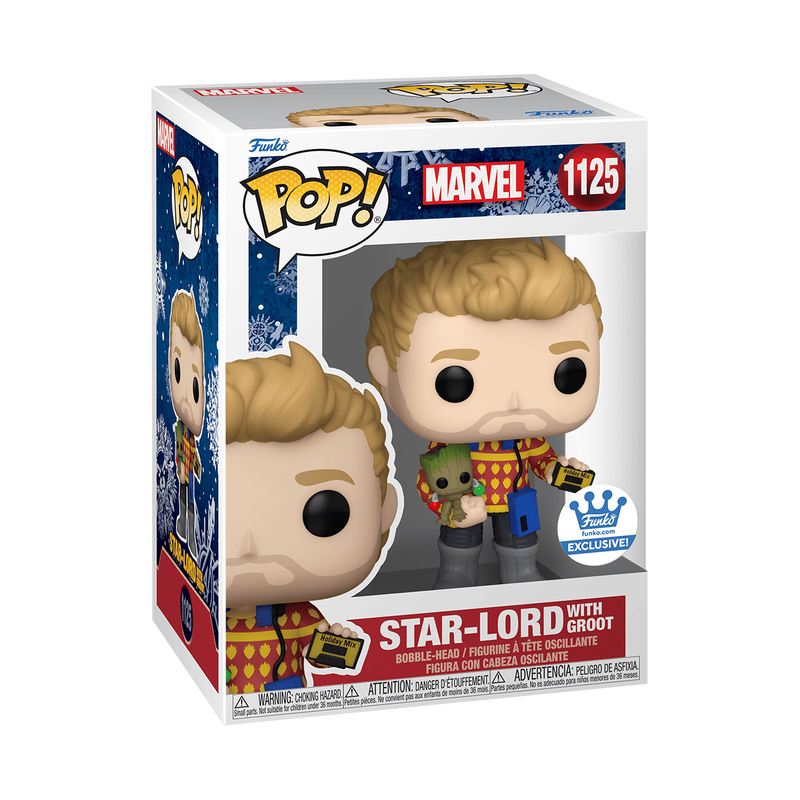 Marvel Star Lord with Groot Funko Shop Exclusive