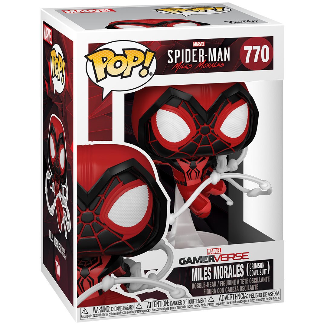 Marvel Spider-Man Miles Morales (Crimson Cowl Suit) (Pre-Order!)